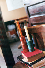 Load image into Gallery viewer, MARIANO CHANDELIER - BRICK RED