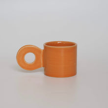 Load image into Gallery viewer, MINI BAGEL MUG - TANGERINE ORANGE