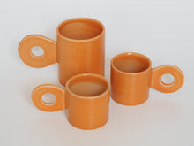 Load image into Gallery viewer, MINI BAGEL MUG - TANGERINE ORANGE
